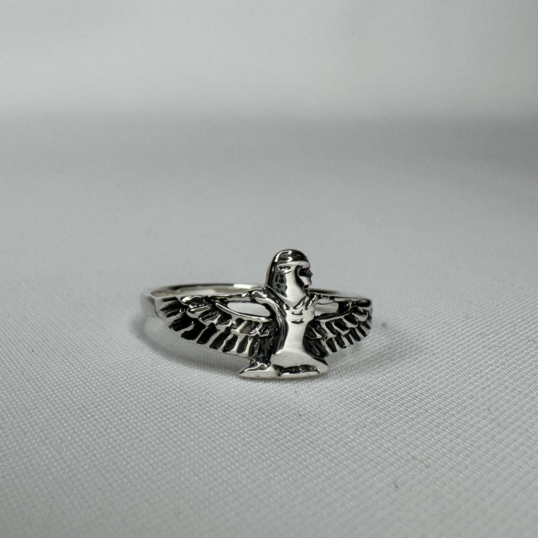 Isis Goddess Sterling Silver Ring
