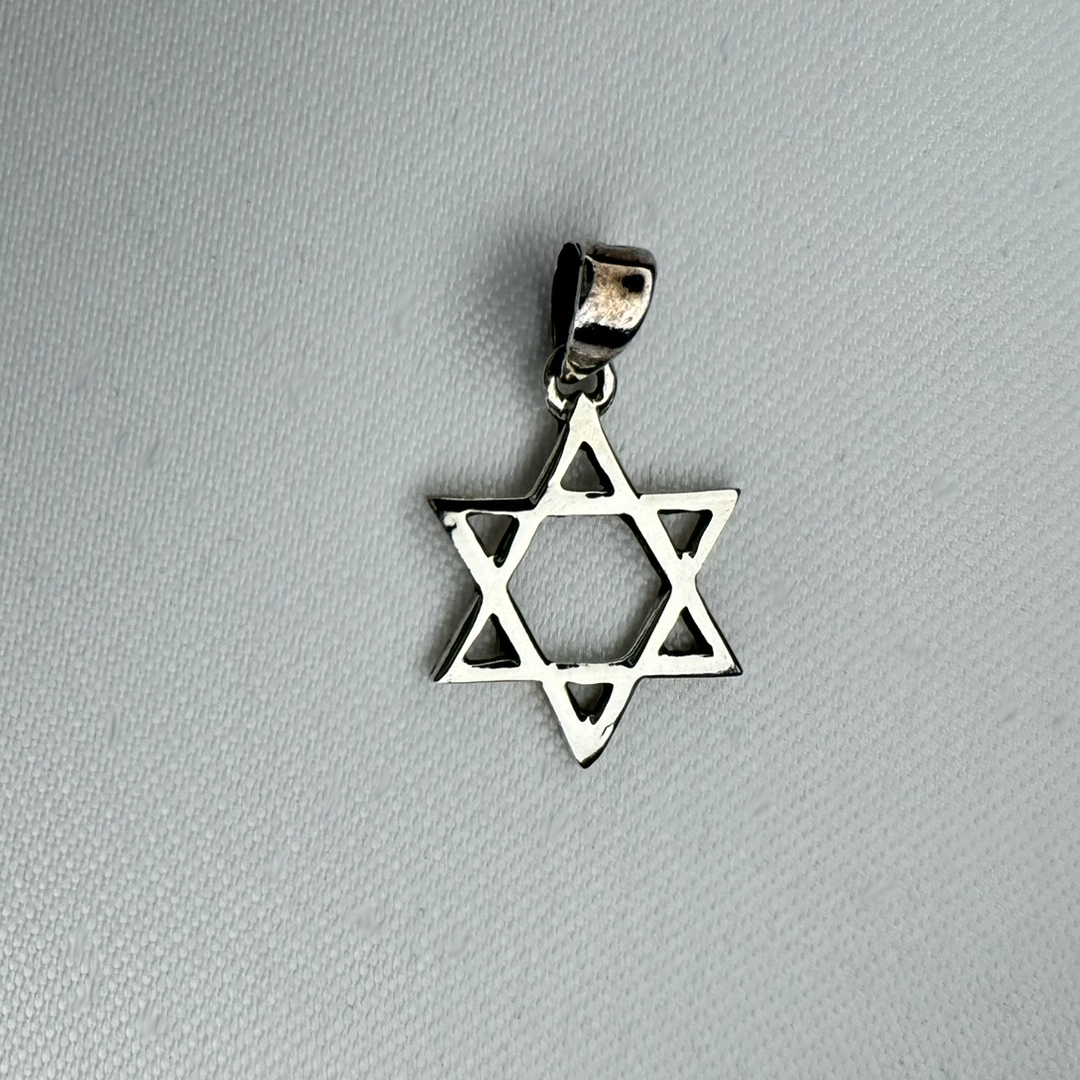 Star of David Sterling Silver Charm