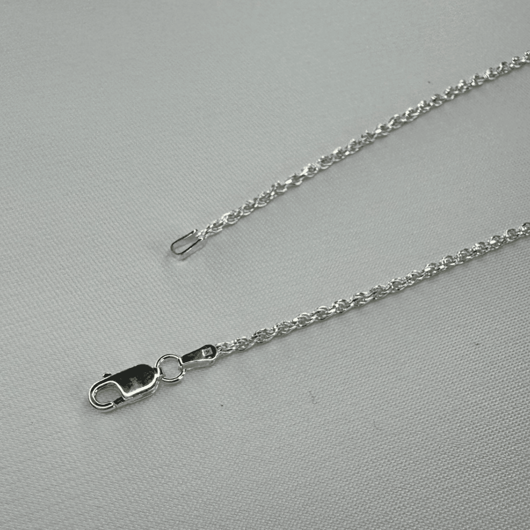 Sterling Silver Rope Chain 1.7mm