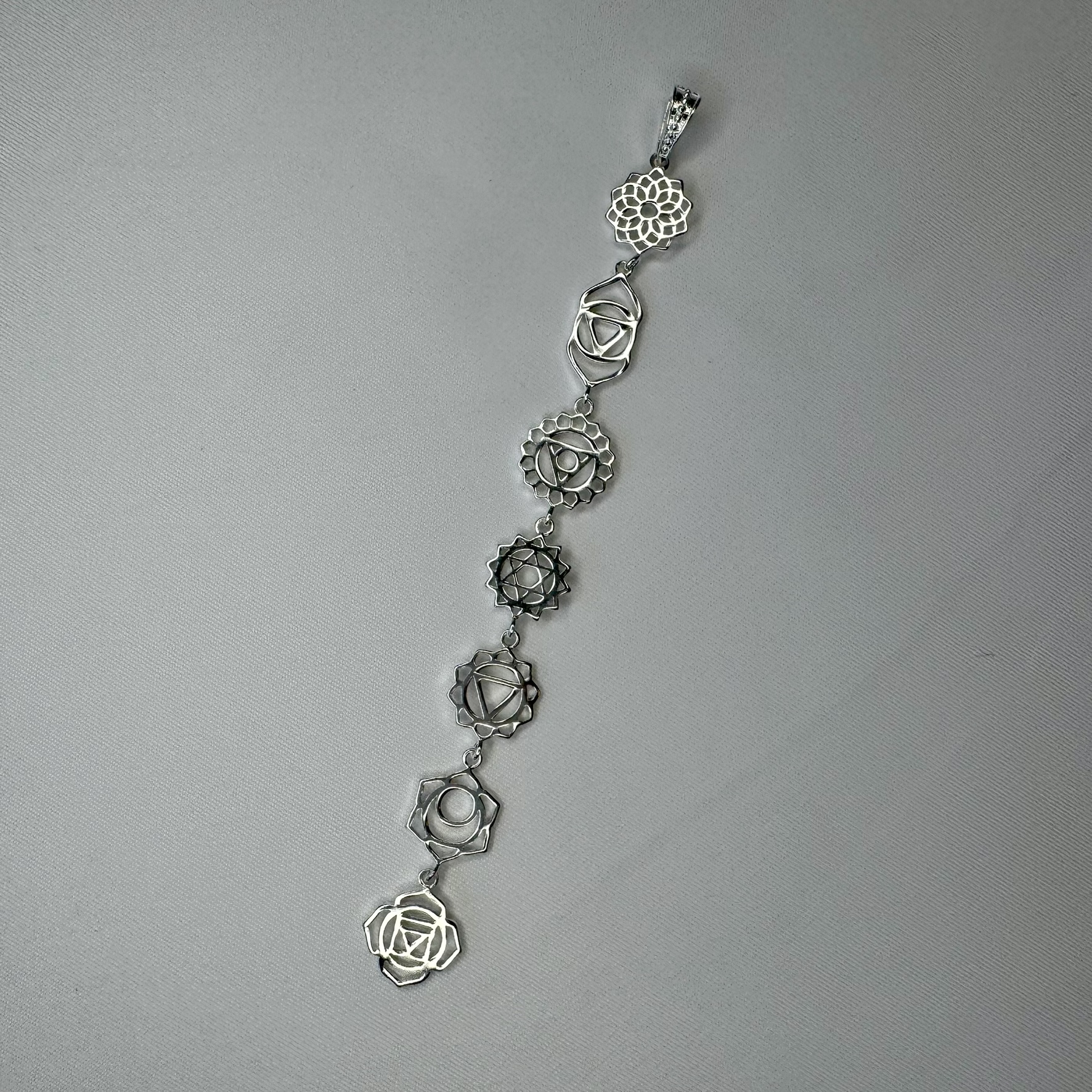 Chakra Pendant Lotus Flower Chakras Symbols