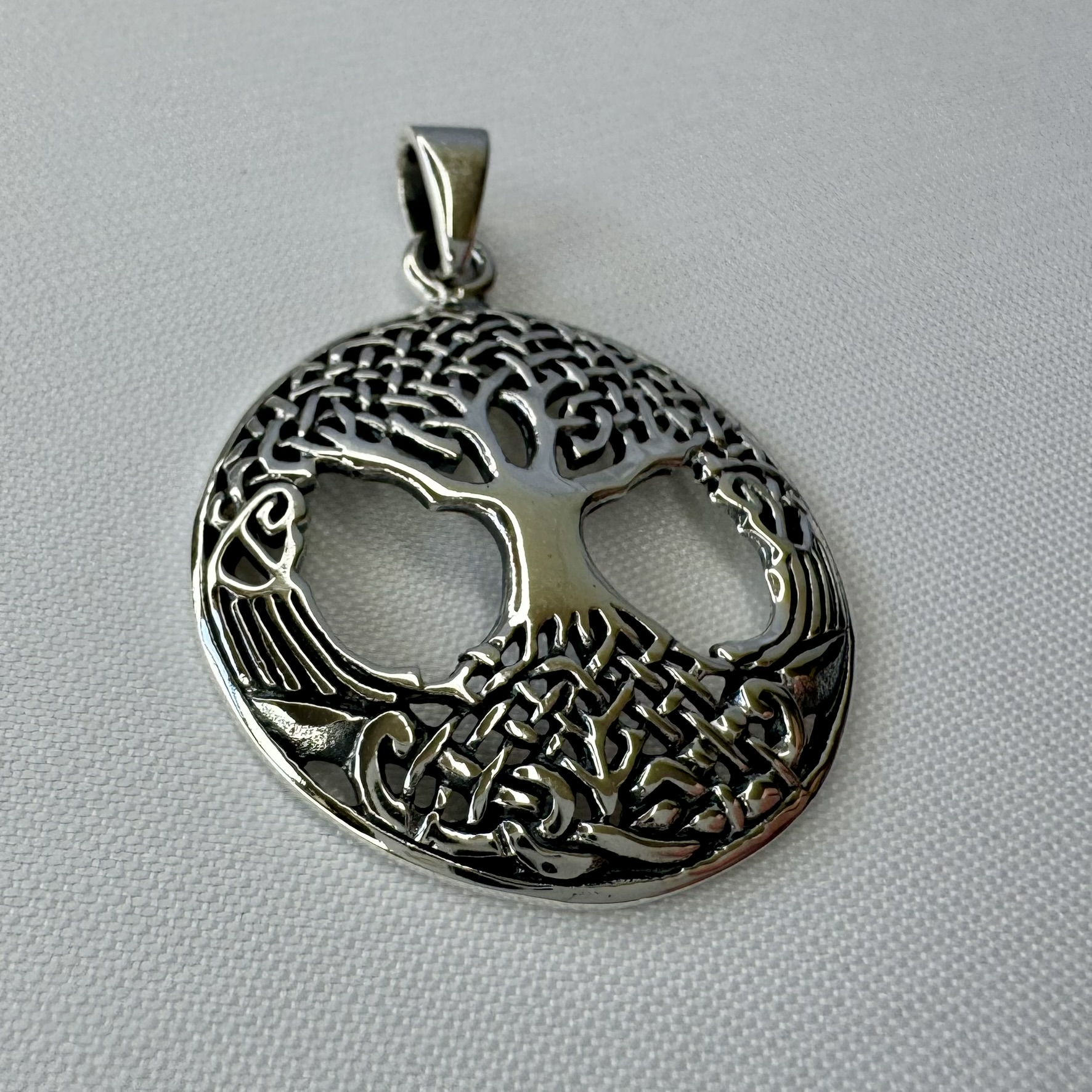 Celtic Tree of Life Sterling Silver Pendant