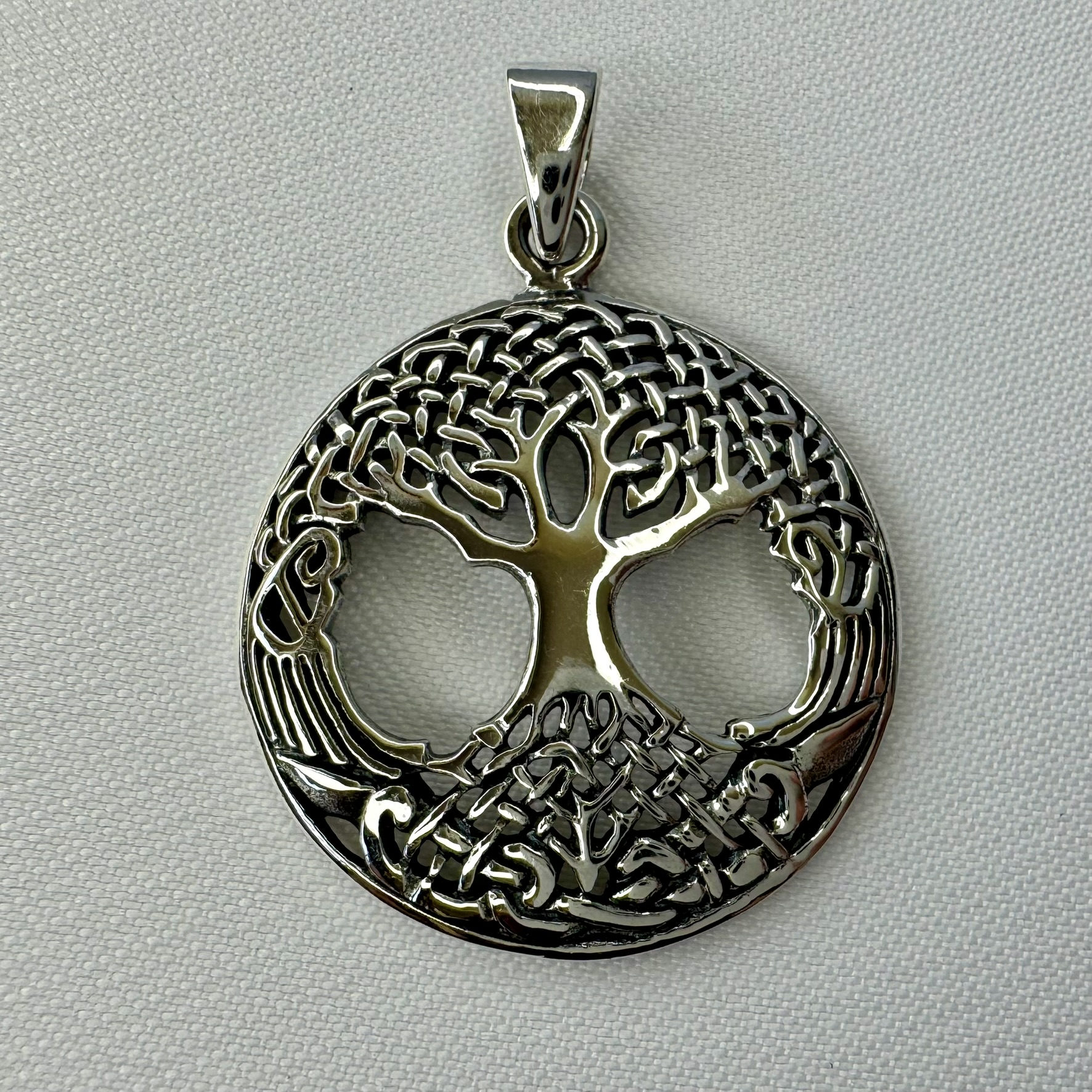 Celtic Tree of Life Sterling Silver Pendant