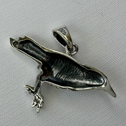 Raven Sterling Silver Pendant