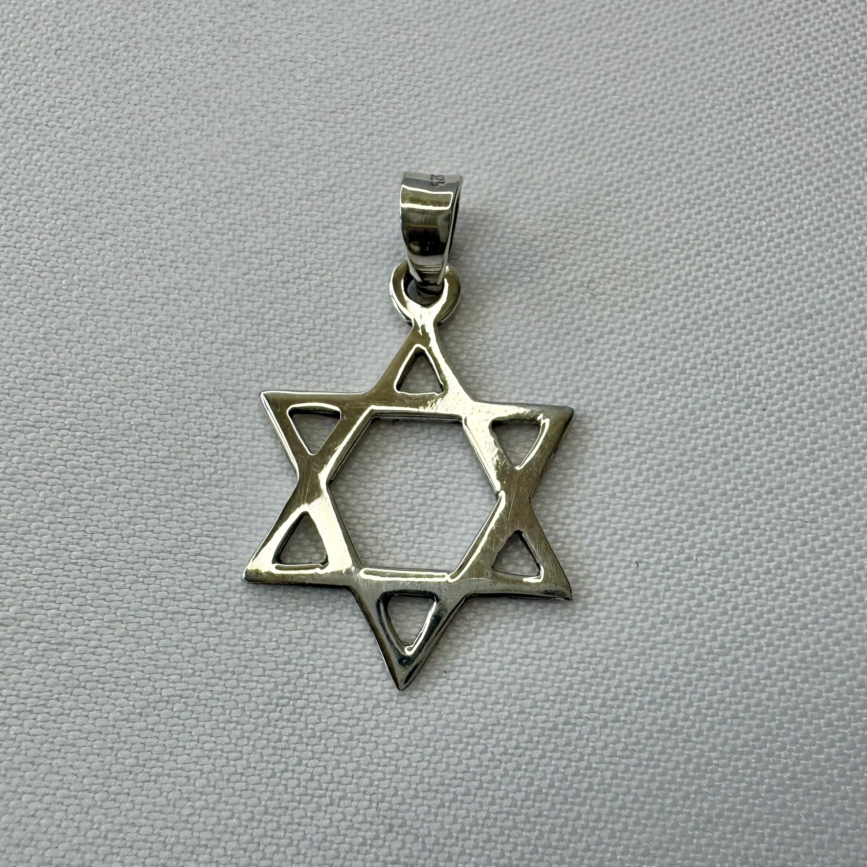Star of David Sterling Silver Pendant