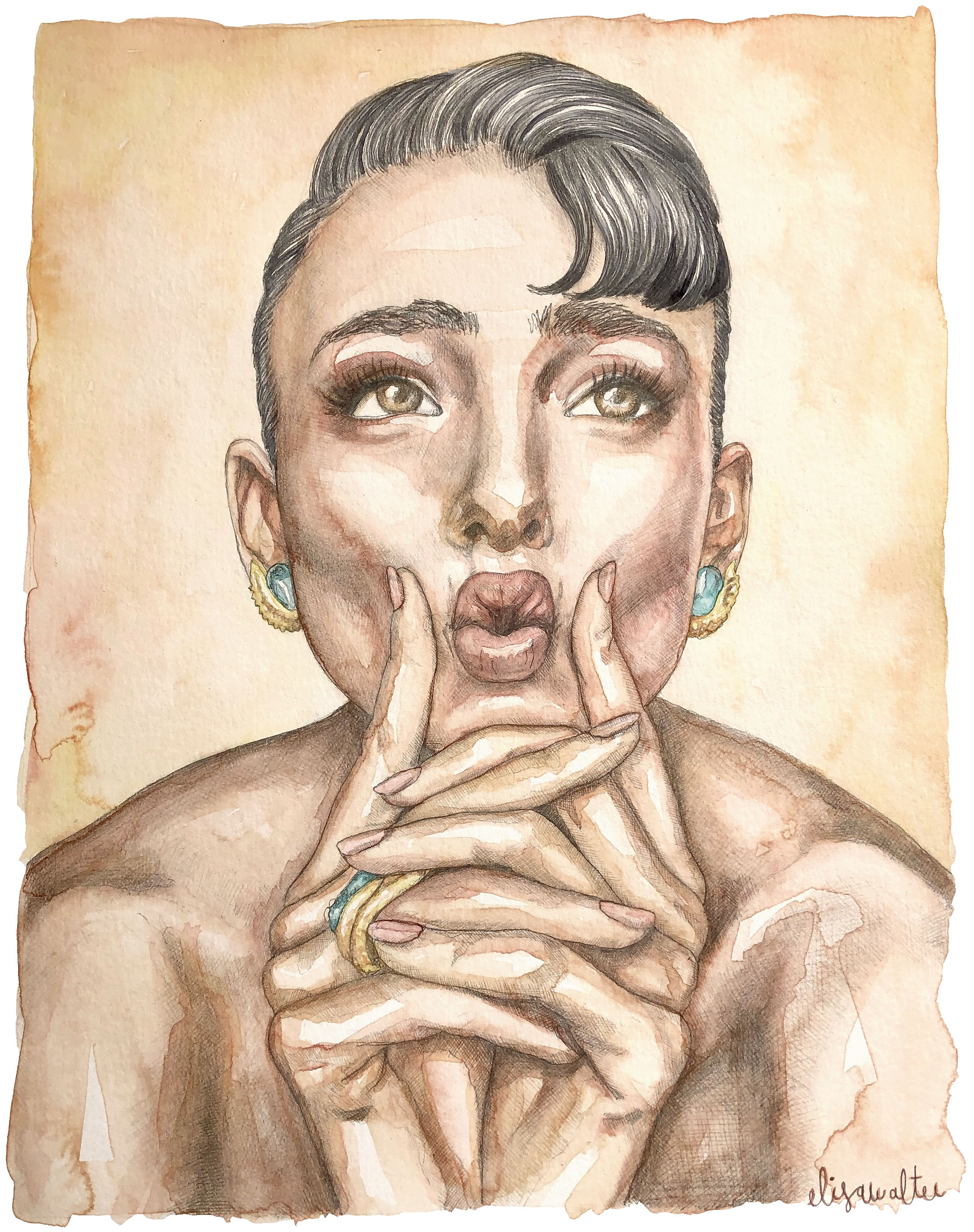 'Deva' Fine Art Giclée Print