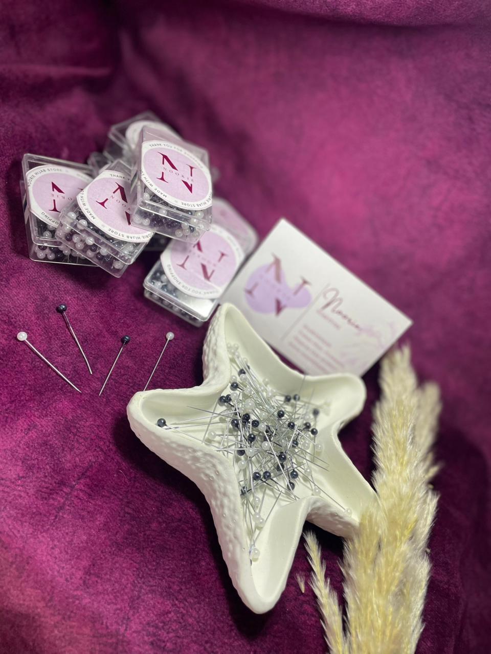 Premium Pearl Head Pins – Noorie Hijab Store Goa