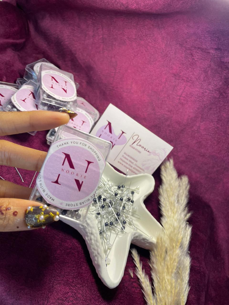 Premium Pearl Head Pins – Noorie Hijab Store Goa