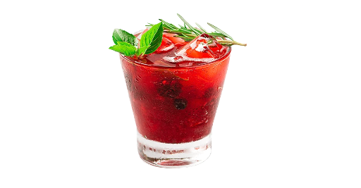 Caipirinha de frutos rojos
