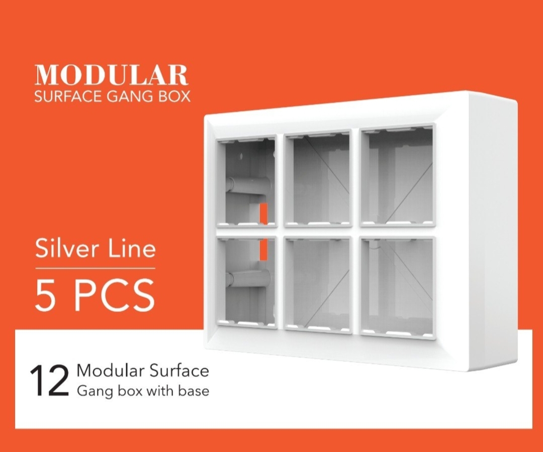 12 MODULE SURFACE BOX