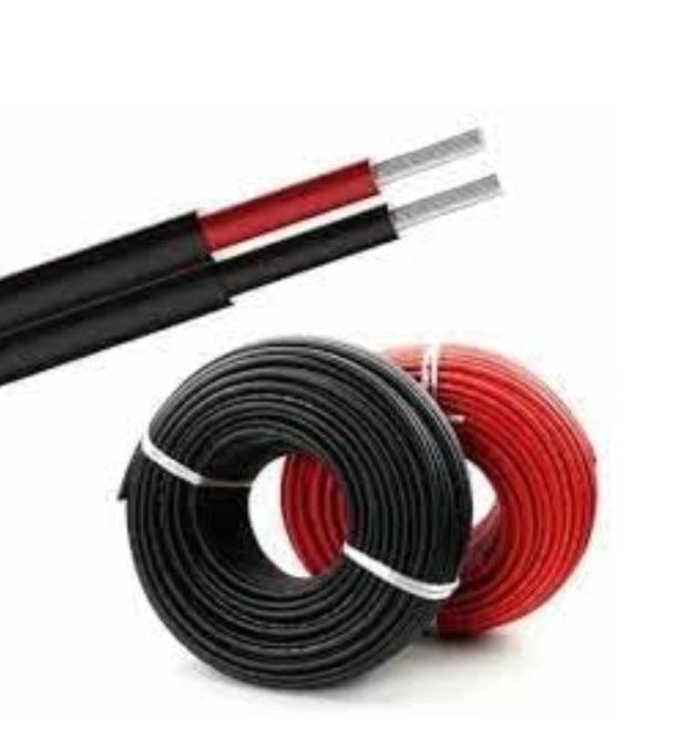 230 Volt Black 10 sq mm 2 core Aluminium Armoured Cable