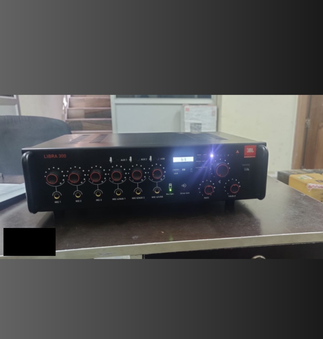 300W Black JBL LIBRA 300 mixer amplifier