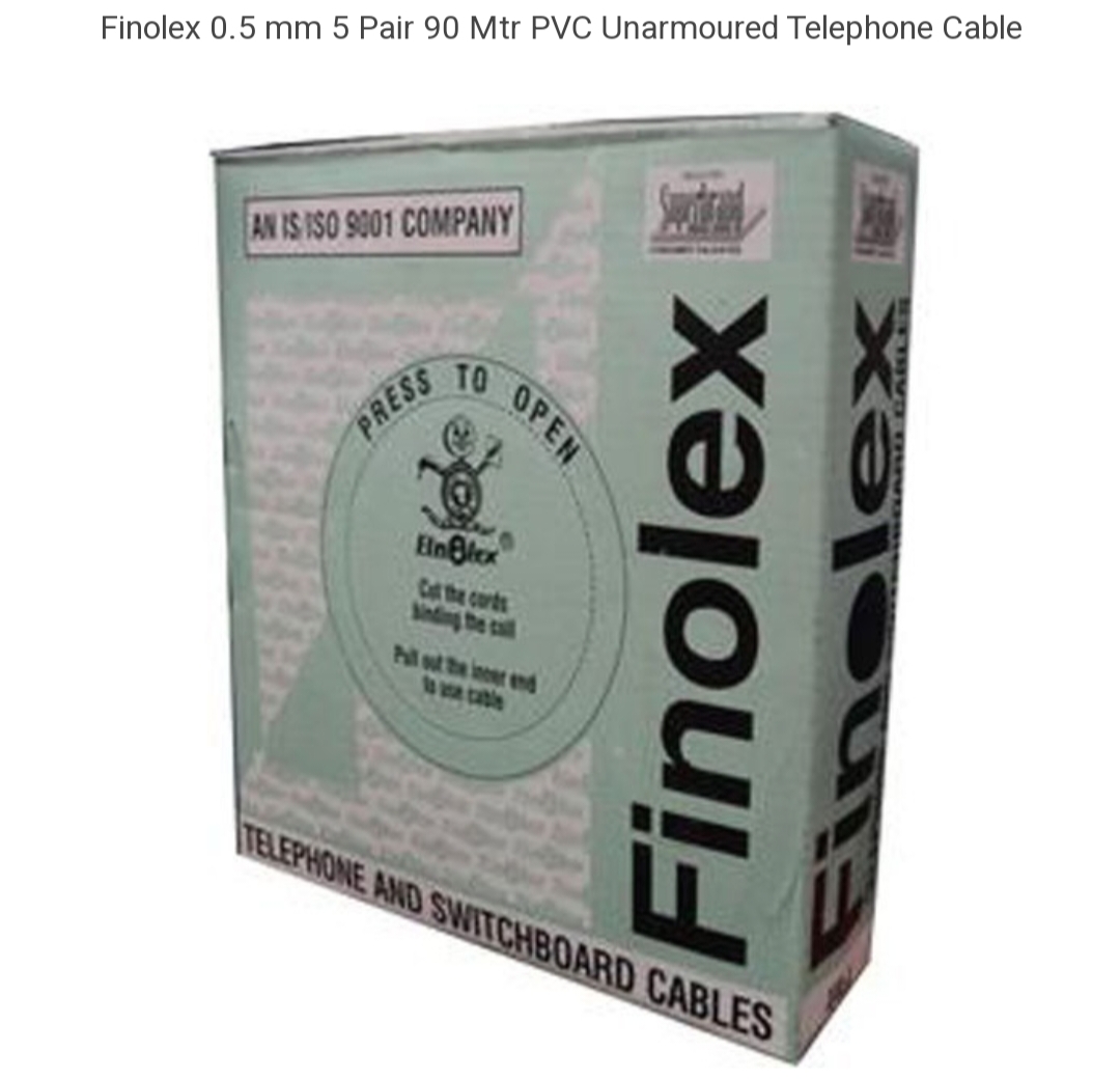 5 PAIR TELEPHONE CABLE