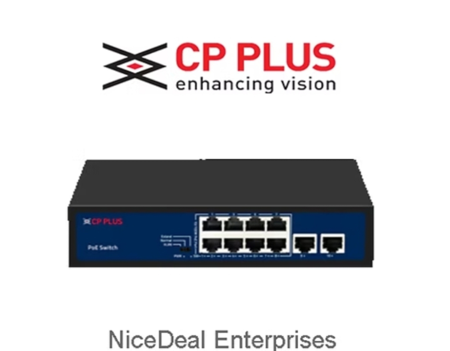 CP plus -8 PORT NETWORK SWITCH