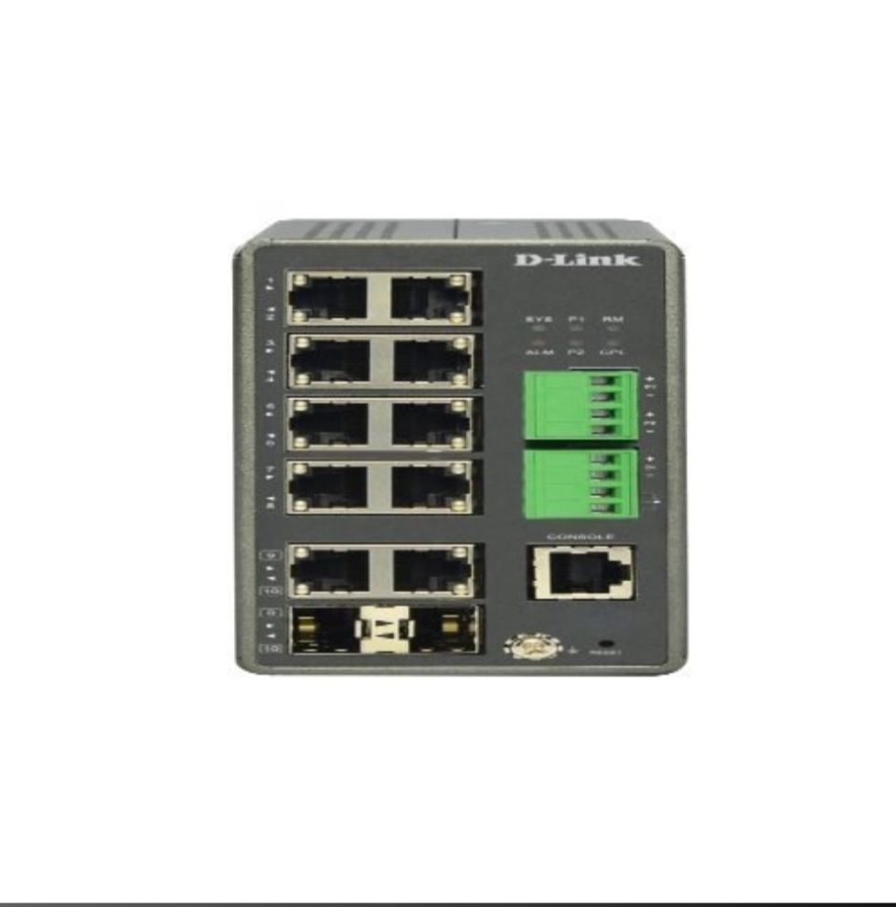 D-Link  = 8 Port PoE+ Gigabit Rugged Switch Overview DIS-F200-10PS