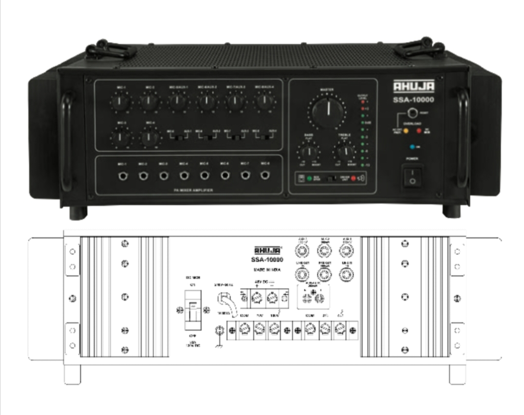 Ahuja 1000W Mixer Amplifier,
