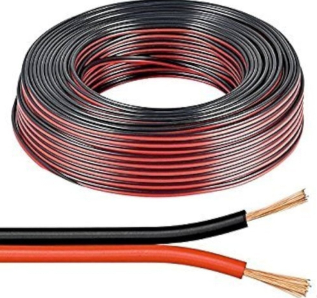CABLE SPEAKER BLACK Wire 1.5 SQ MM