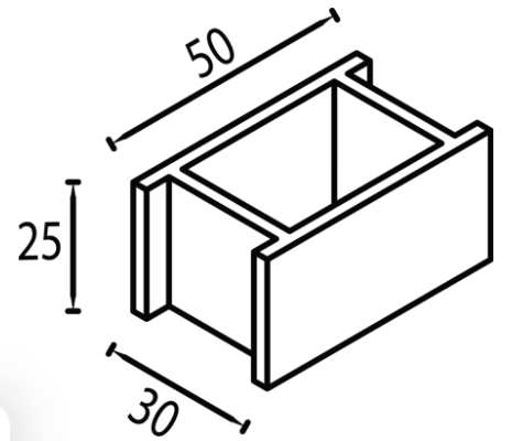 Boltari fundatie30x25x50cm