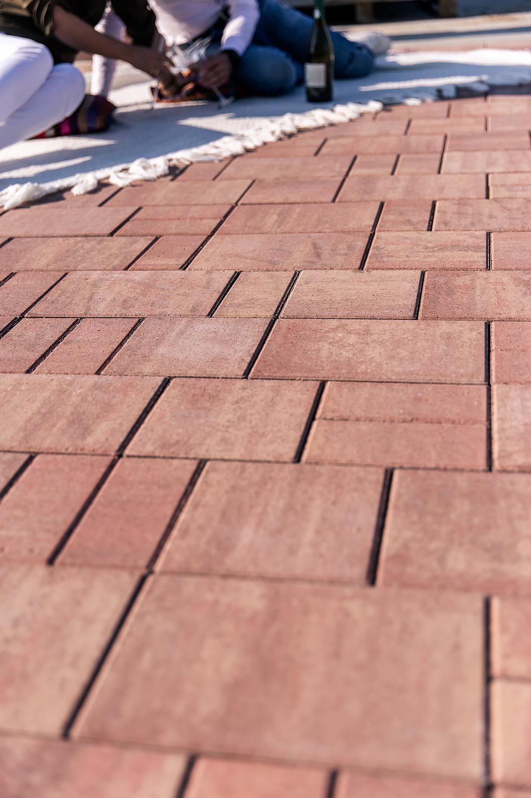 Pavaj MEDITERANA rossa 4cm 