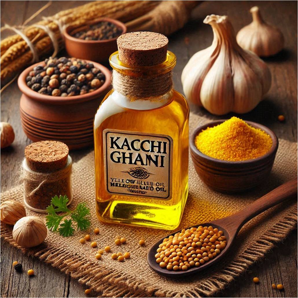Kacchi Ghani Yellow Premium Mustard Oil