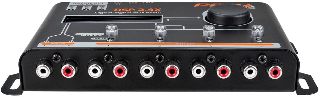 PRV AUDIO 2.4X DSP Digital Crossover With 4CH & Sequencer
