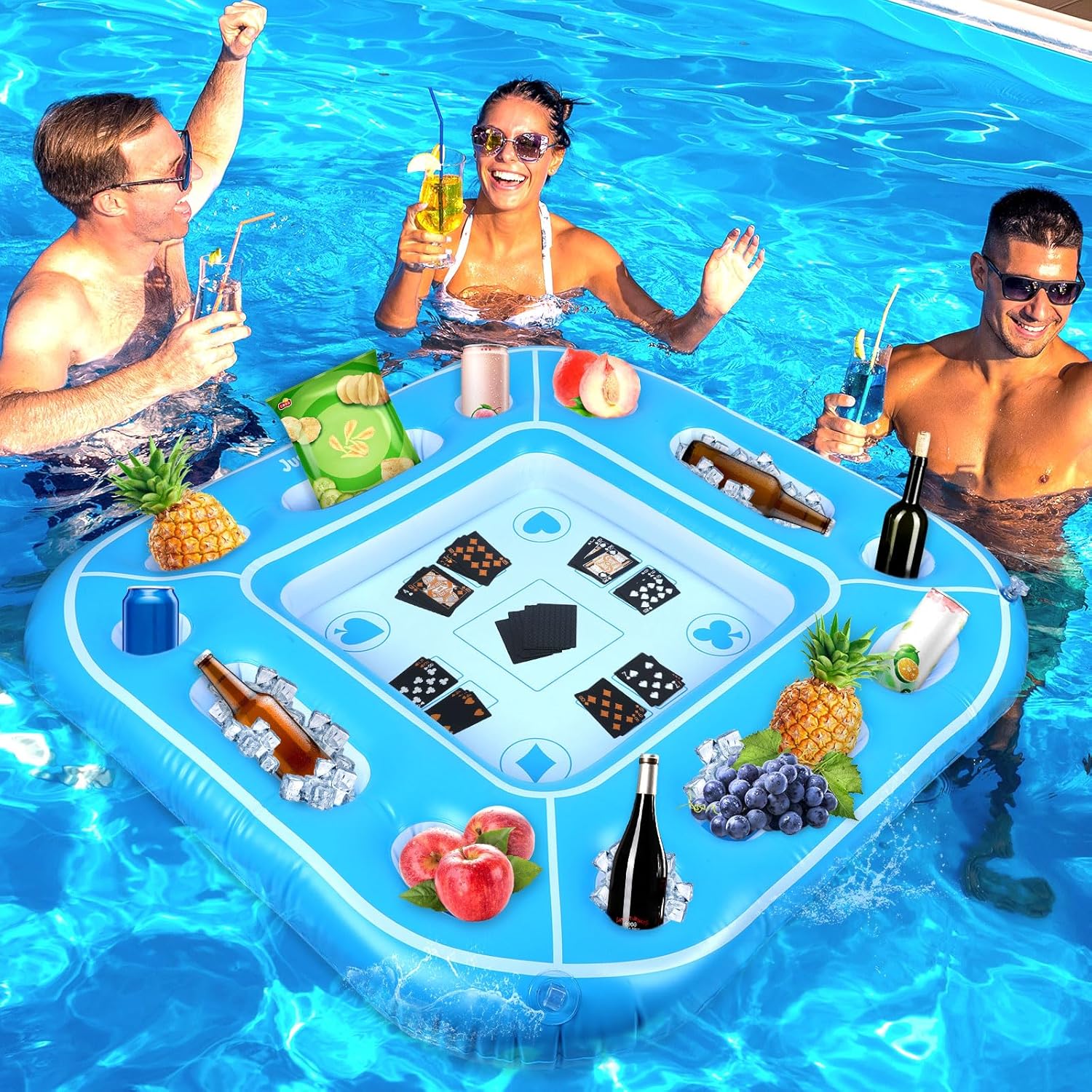Large Floating Pool Games Table