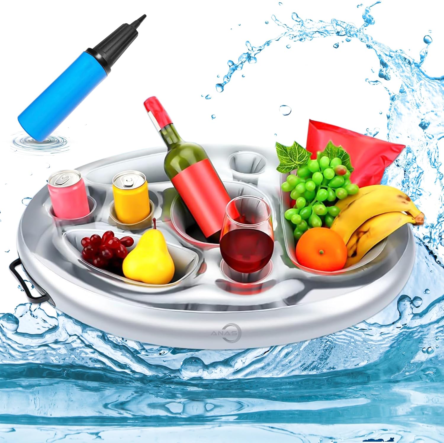 Inflatable Floating Drink Holder for Pool