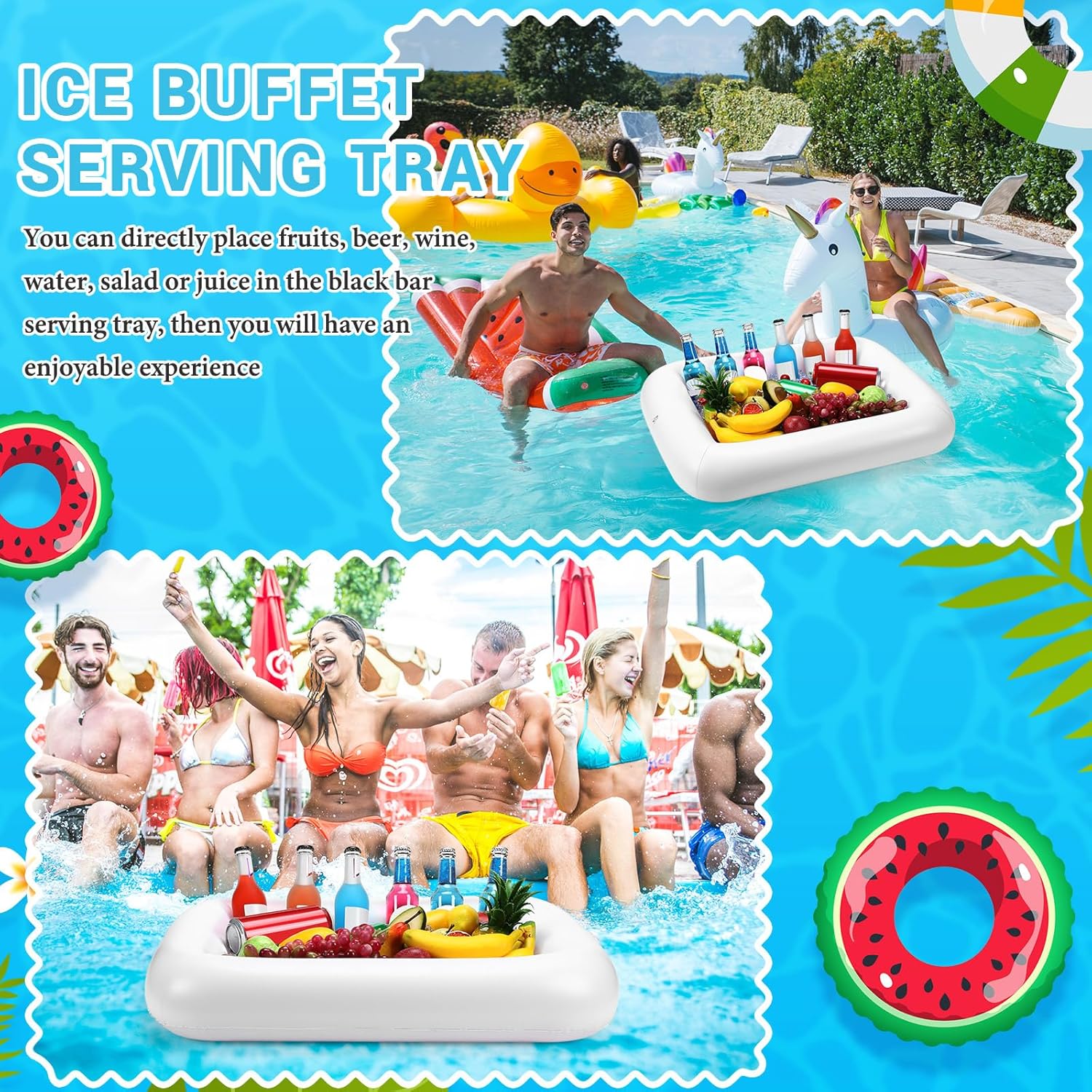 Inflatable Serving Floating Bar