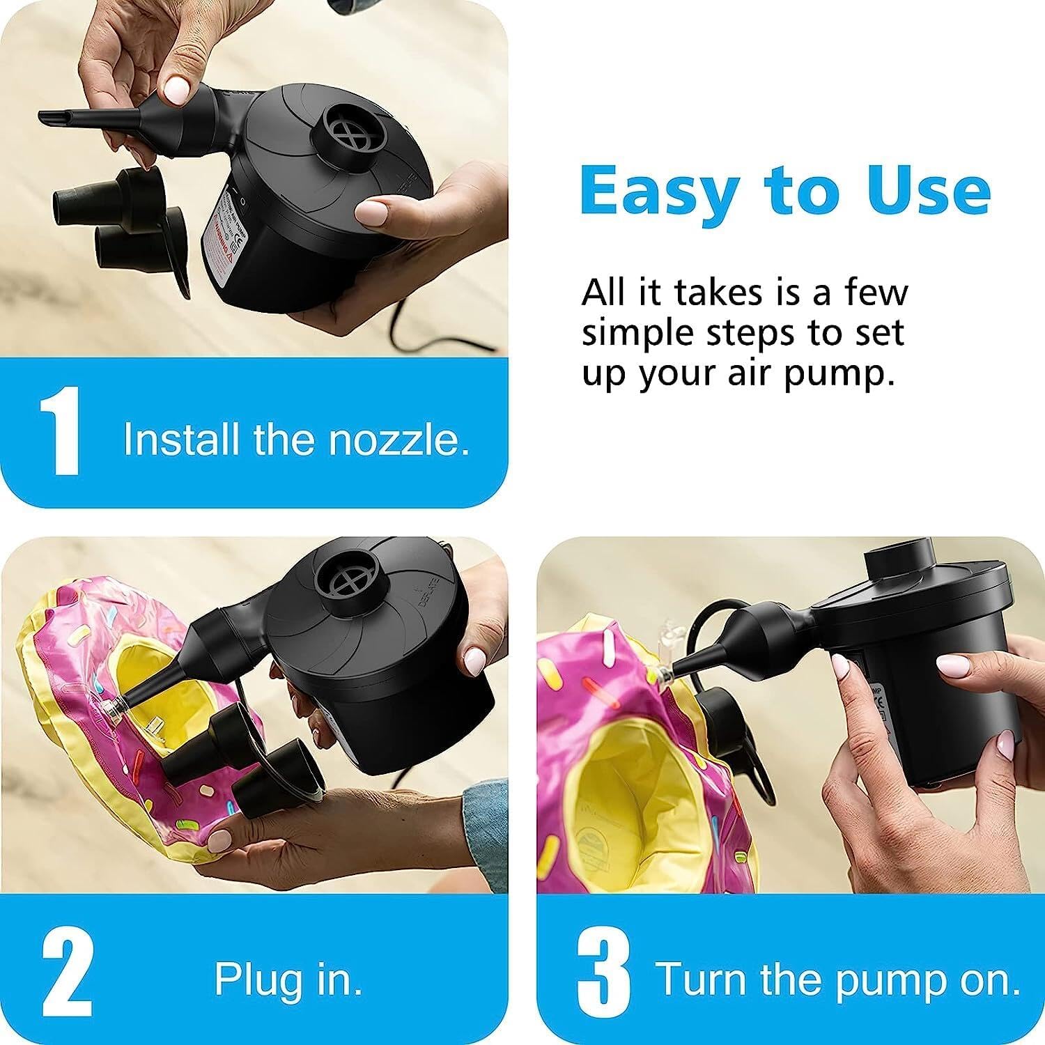 Electric Air Pump for Inflatables