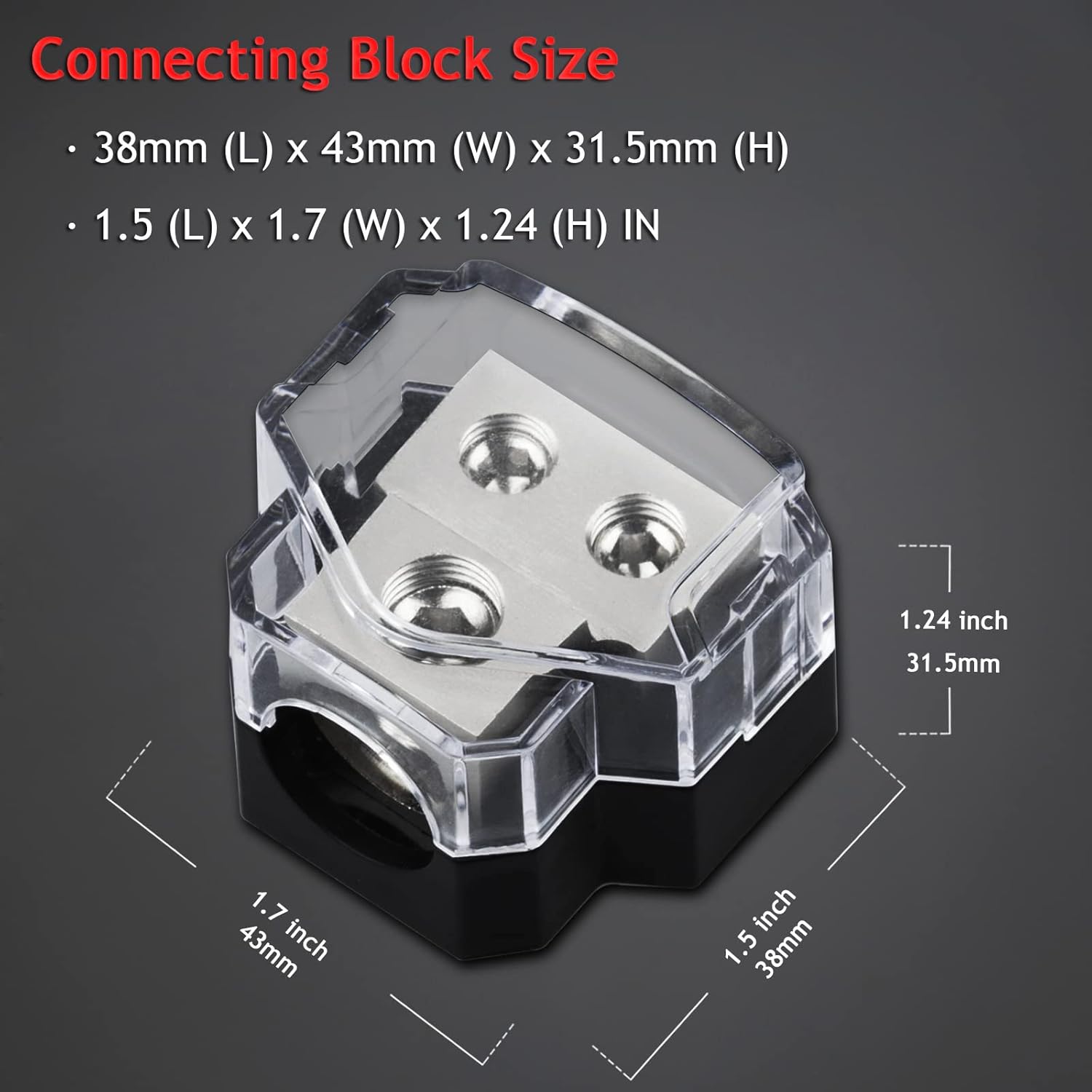 2 Way Power Distribution Block