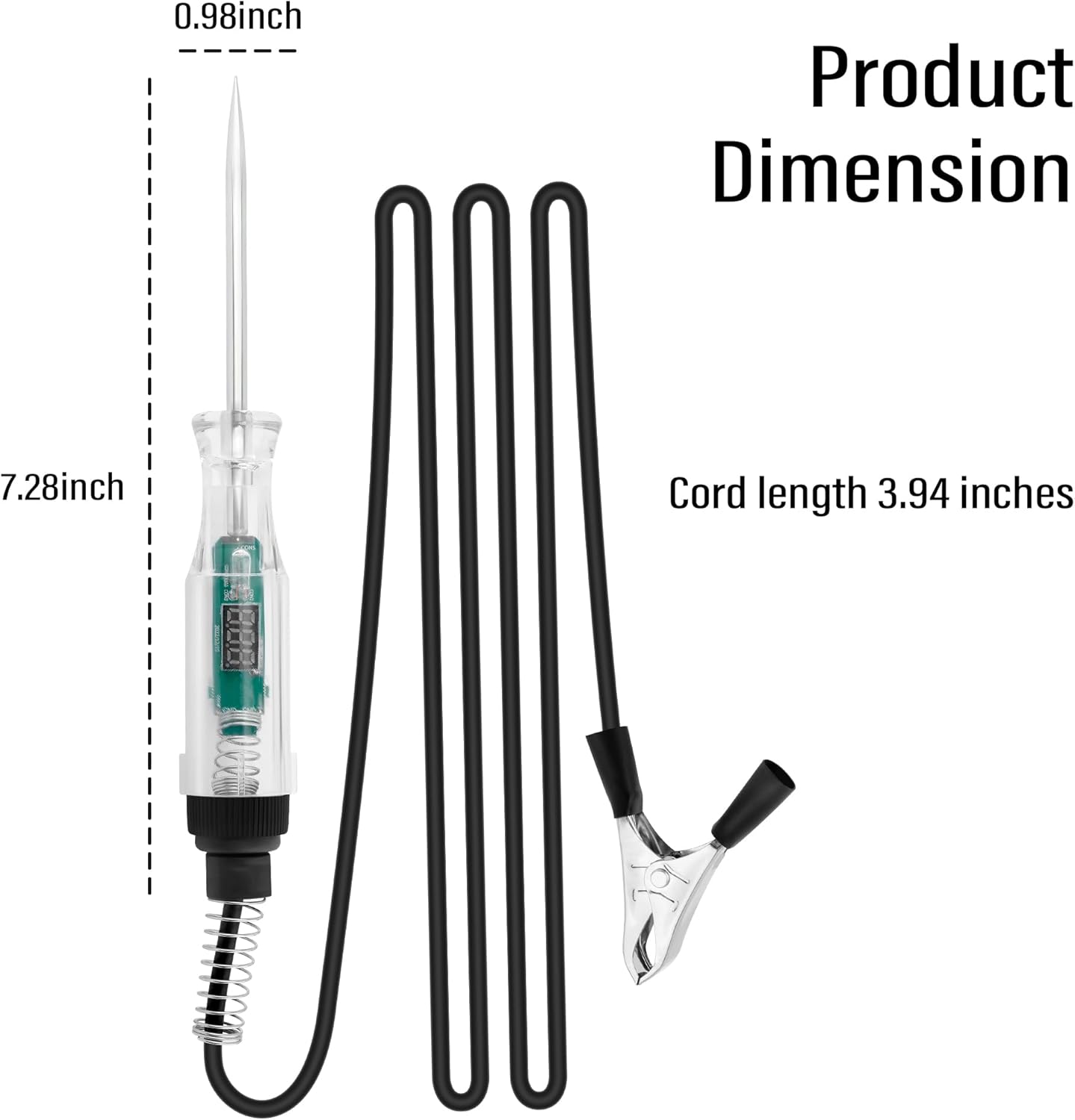 Digital LED Circuit Fuse Tester