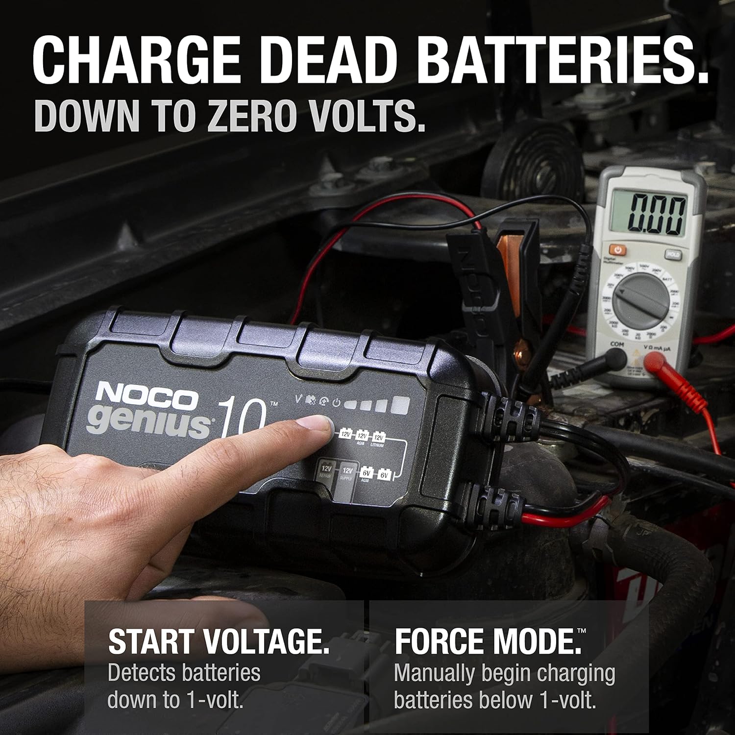 NOCO GENIUS10 10A Smart Car Battery Charger