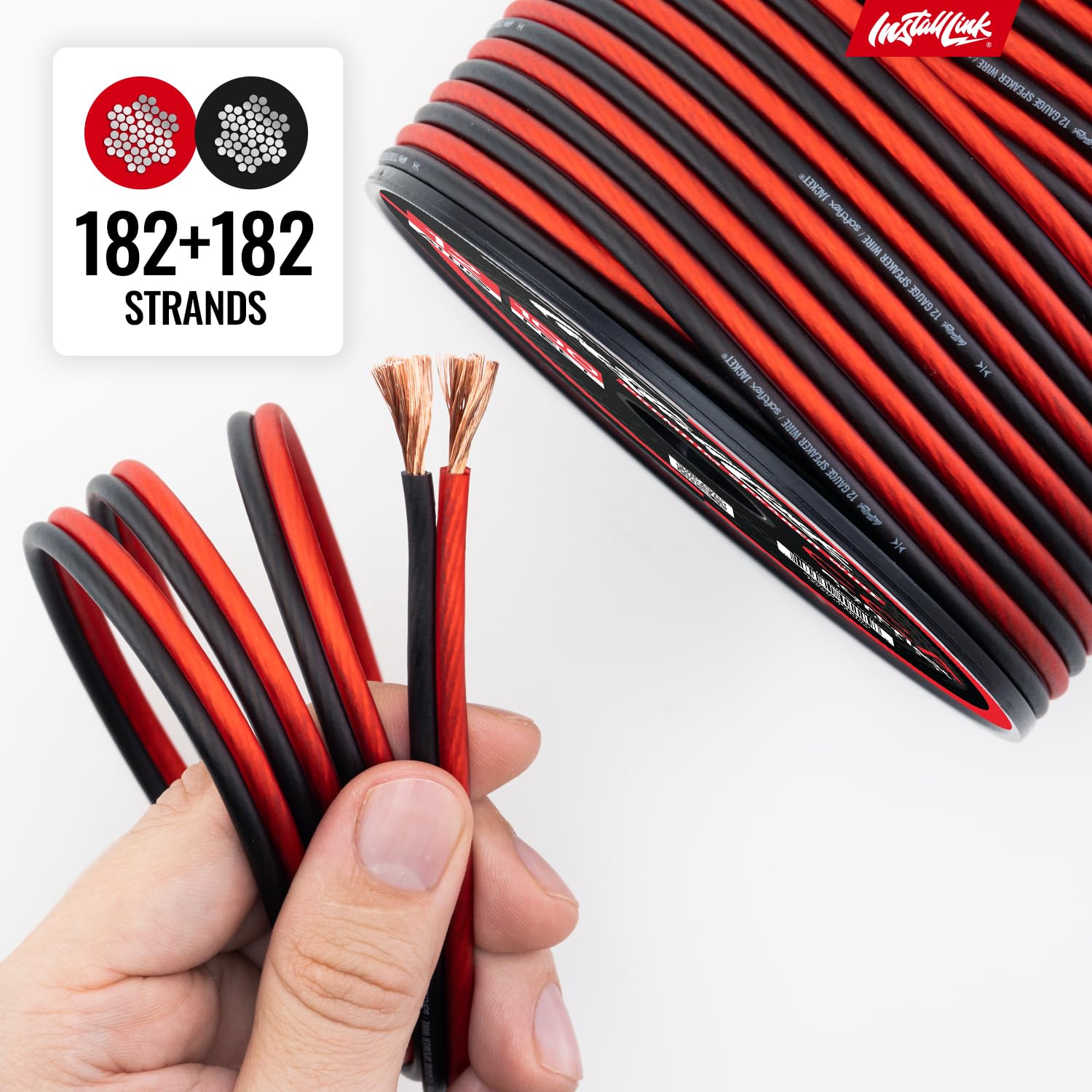 Install Link 12 AWG Speaker Wire Cable CCA