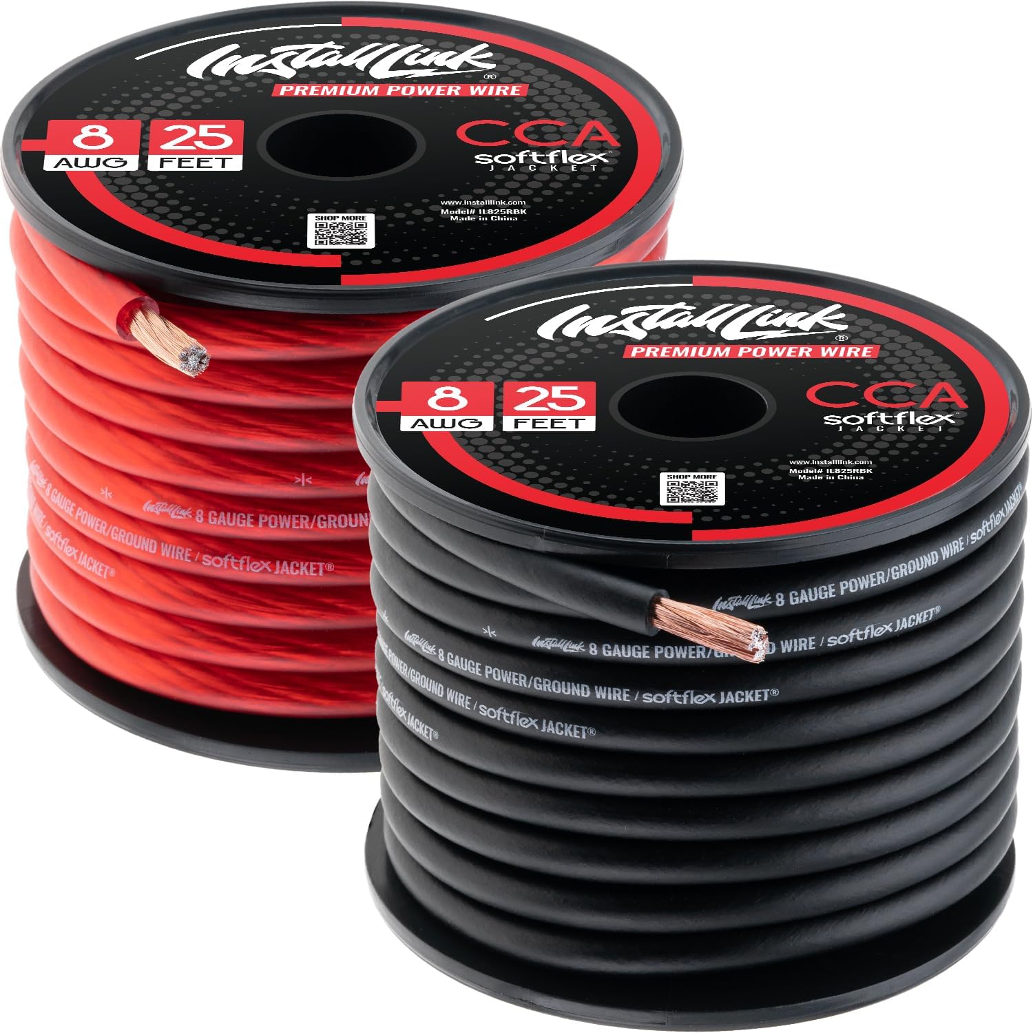 Install Link 8 AWG Speaker Wire Cable CCA