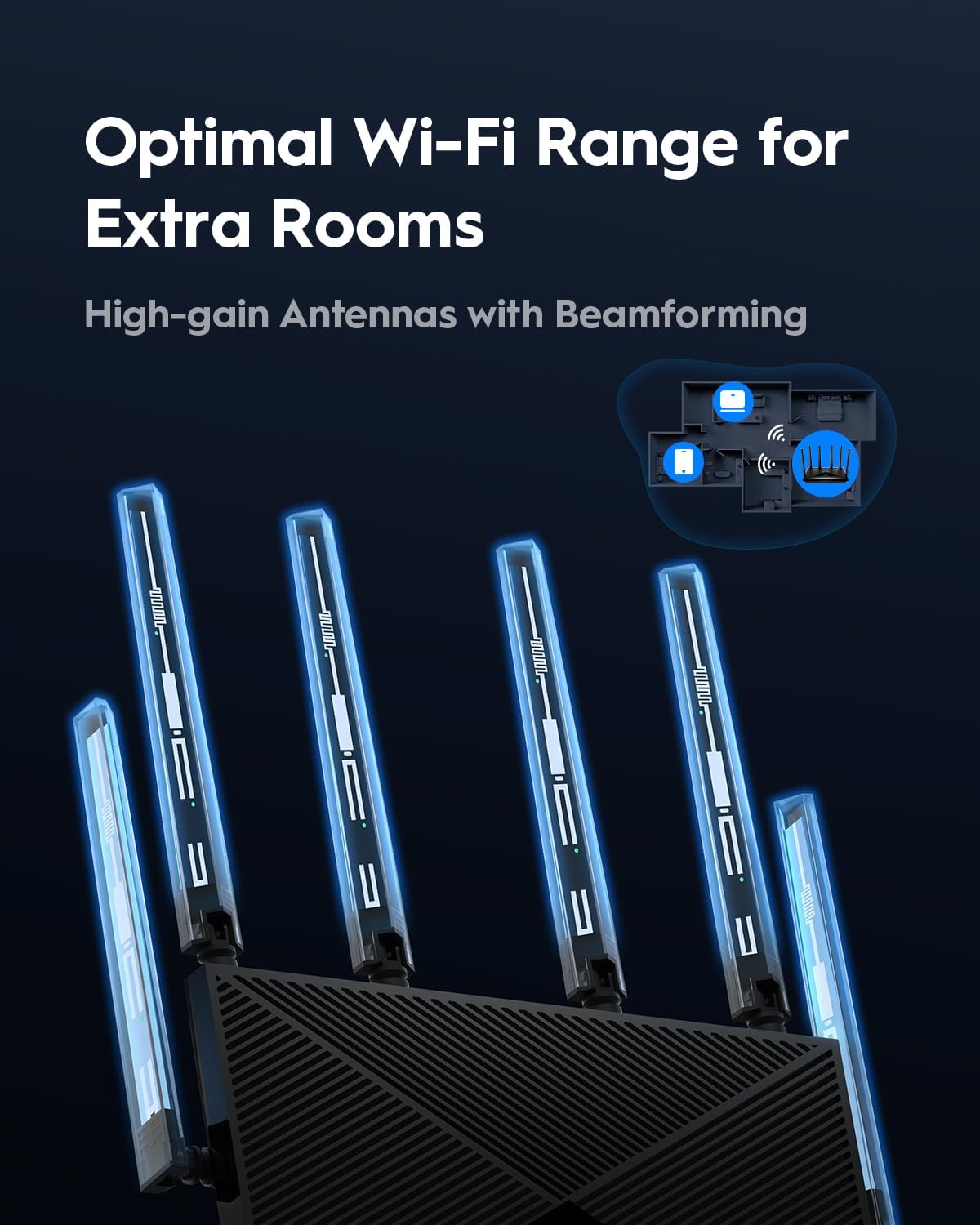 Cudy BE6500 WiFi 7 Router Dual Band Gigabit Gaming Router