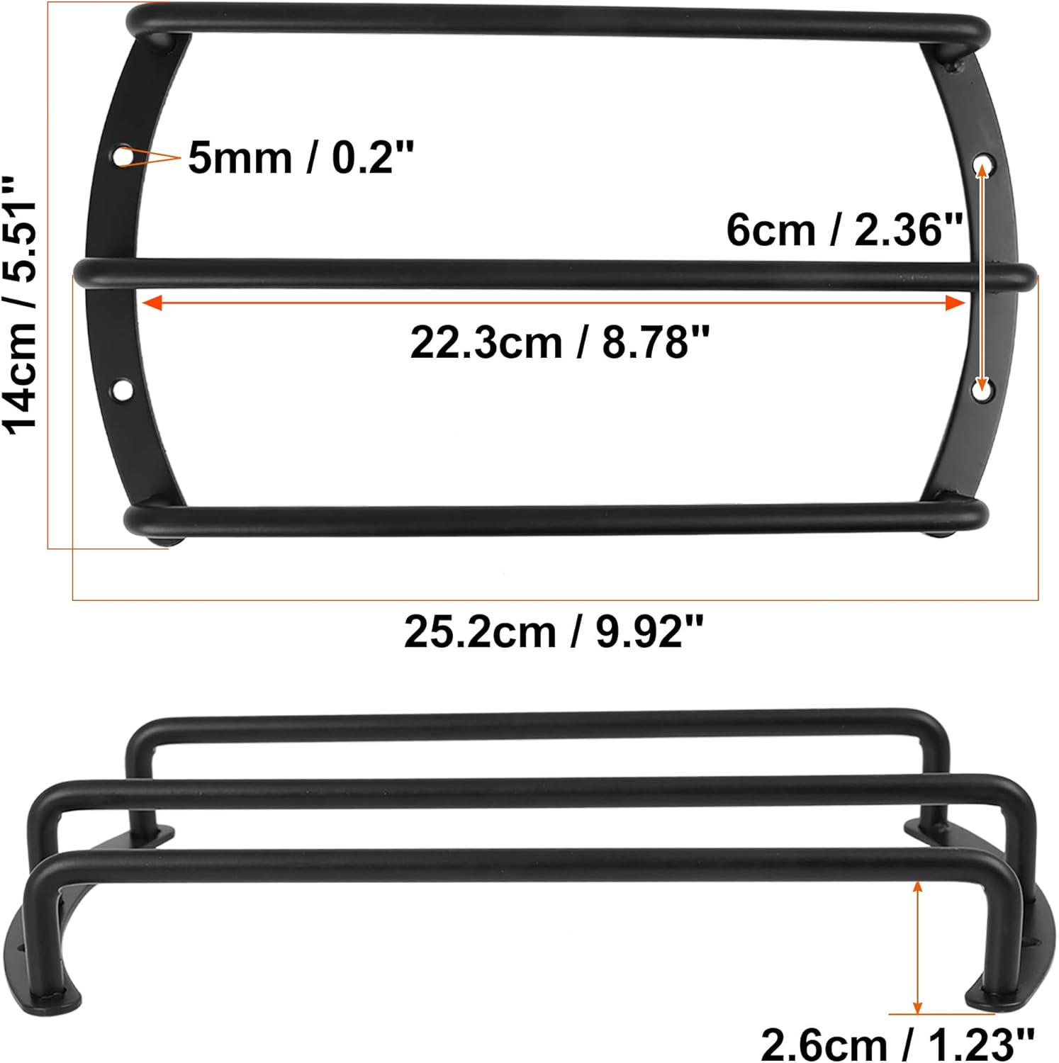 8" Metal Speaker Grille Proctector Cover