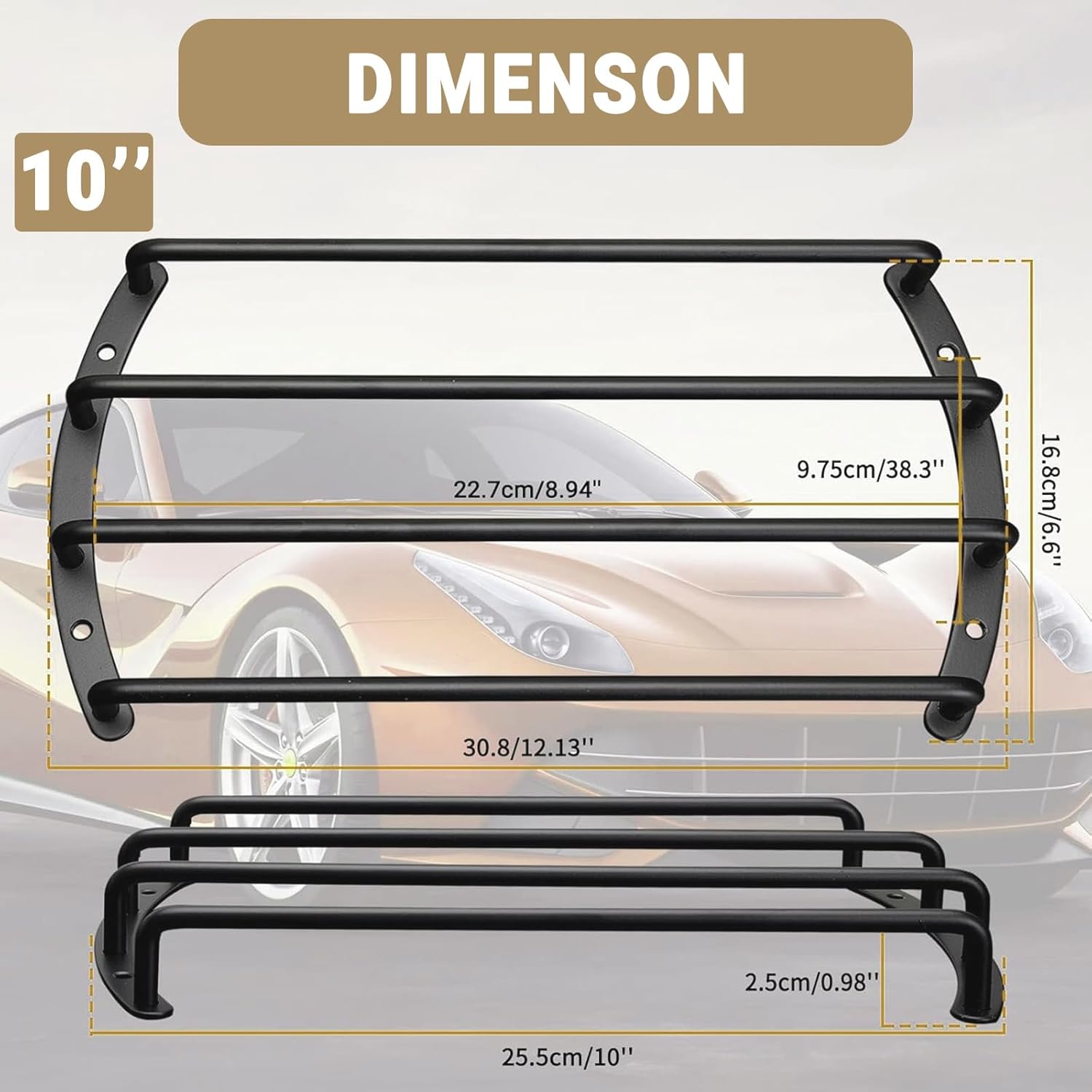 10" Metal Speaker Grille Proctector Cover