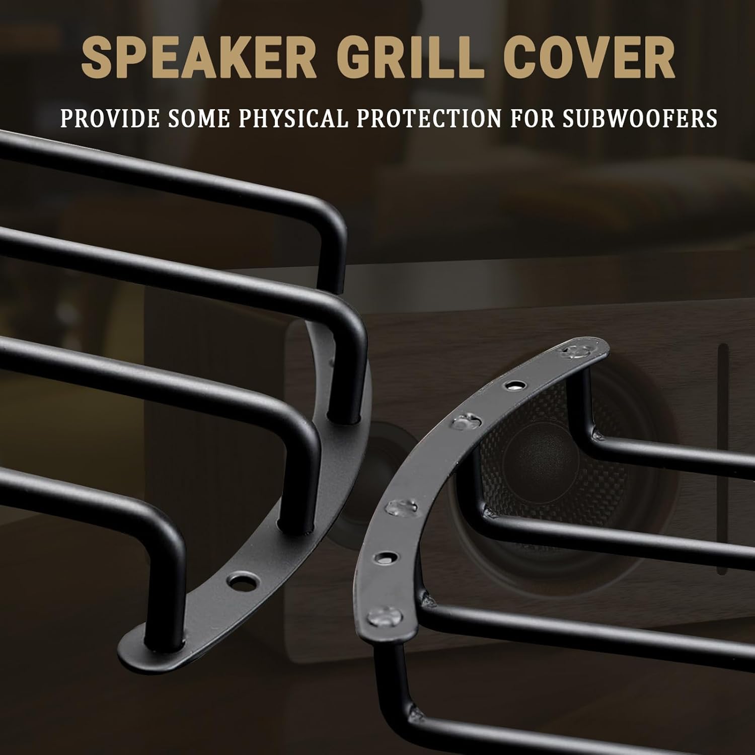 12" Metal Speaker Grille Proctector Cover