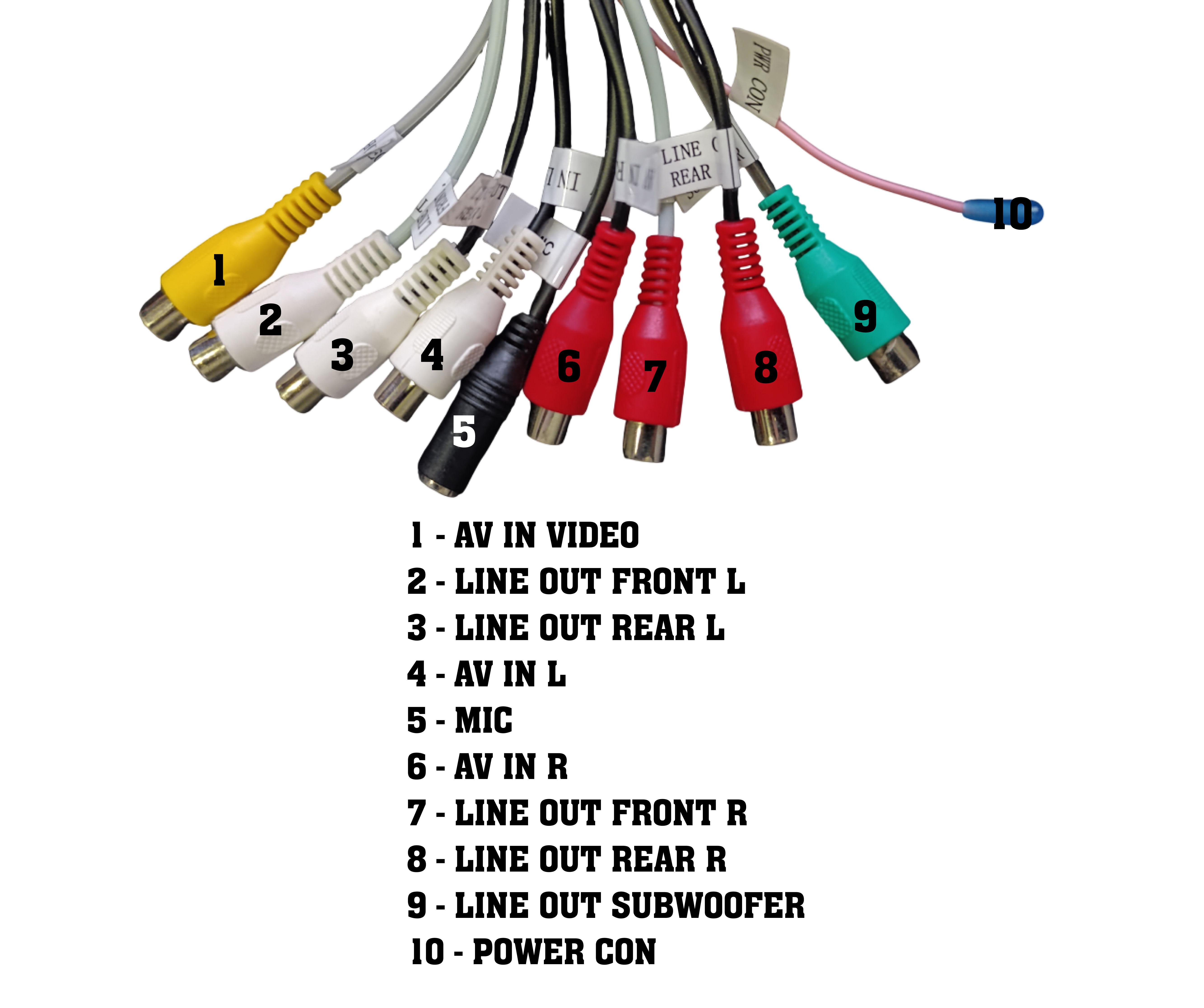 9" Double Din Quad Core Android 13 Deck with 4gbs Ram + 64gbs Storage, BT5.4, 4x50W and Backup Camera