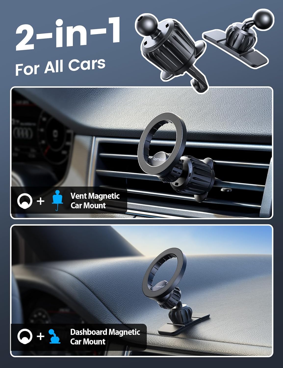 Magsafe 2 in 1 Magnetic Phone Holder