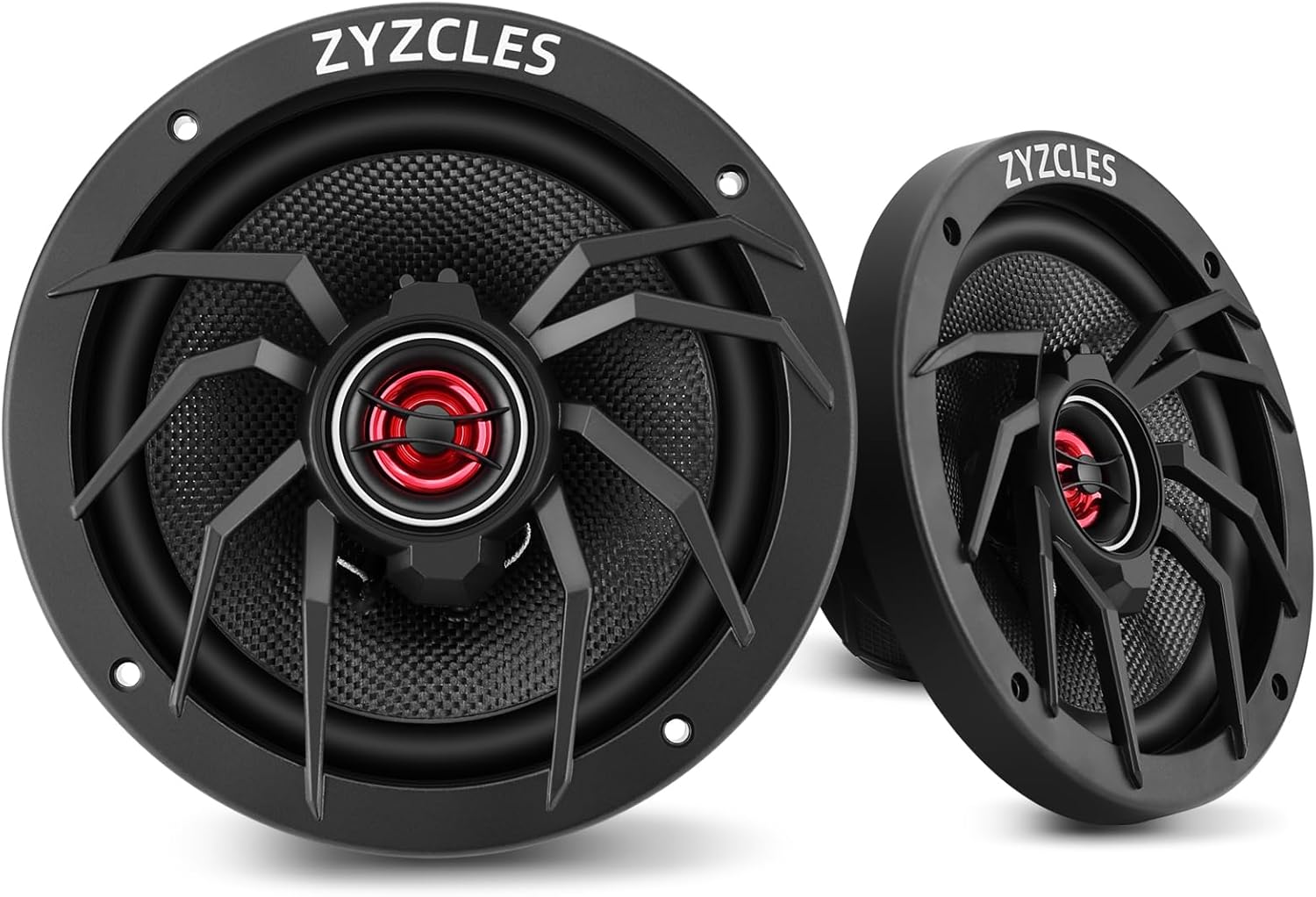 ZYZCLES 2026 6.5" HiFi Coaxial 1000W Max Power 250W RMS 4 Ohm Speakers