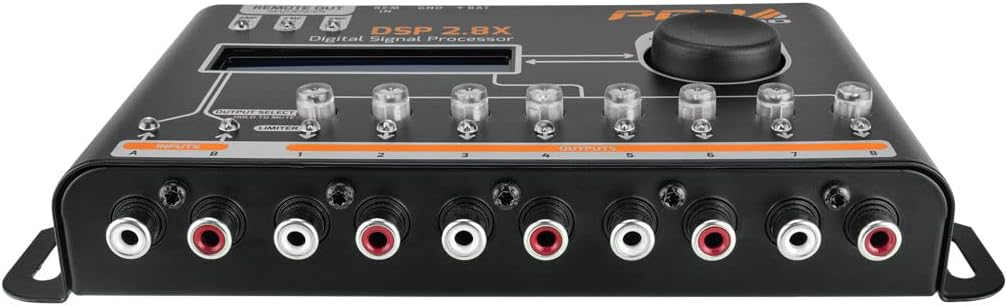 PRV AUDIO 2.8X DSP Digital Crossover With 8CH & Sequencer