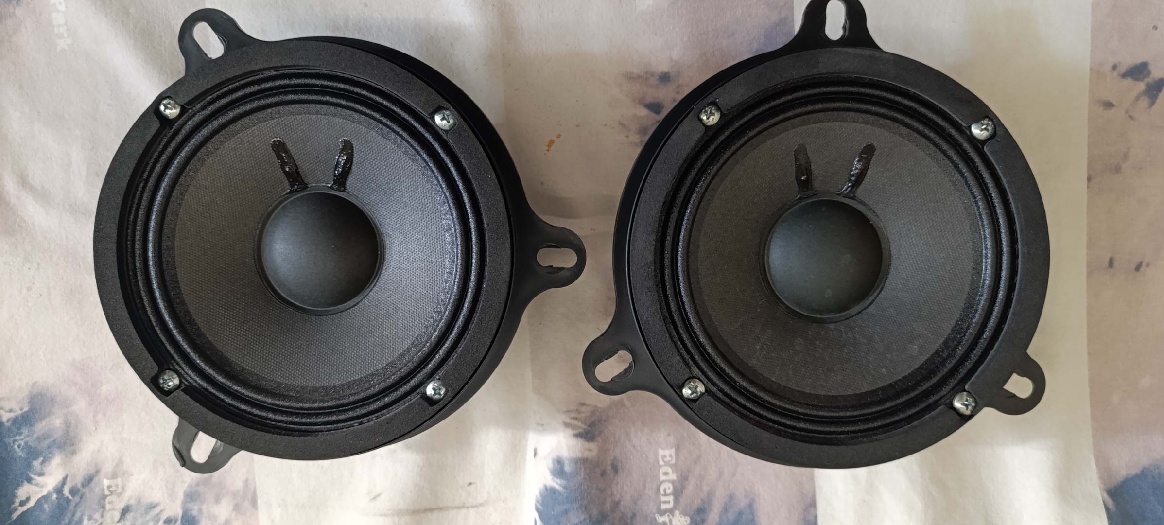 Faital Pro 6FE200 6.5" Speakers with Bracket Mounts