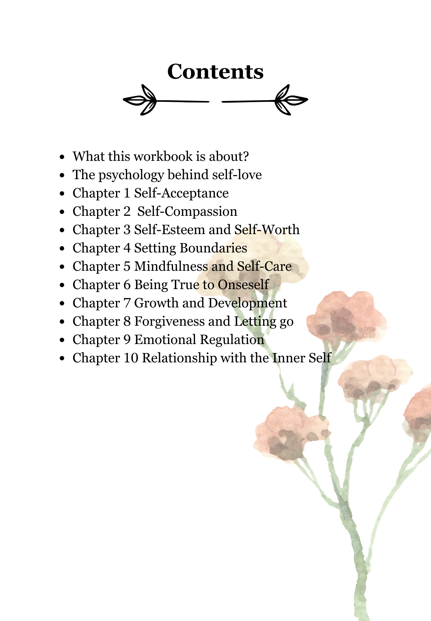 Self-Love Workbook