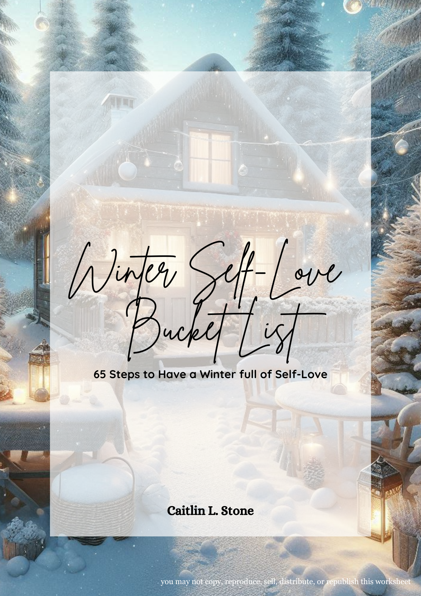 Winter Self-Love Bucket List