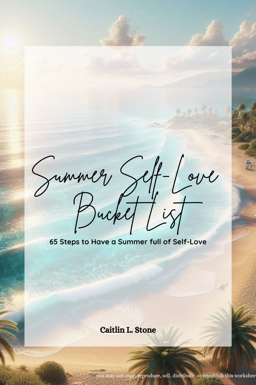 Summer Self-Love Bucket List