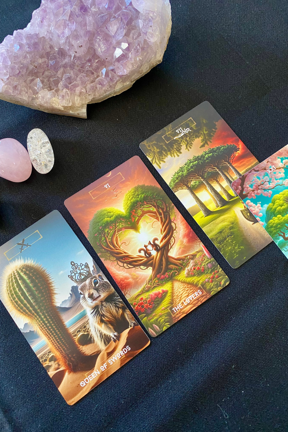 12 Months Ahead Tarot Readings + Love/Money/Career Suggestions + 1 extra question