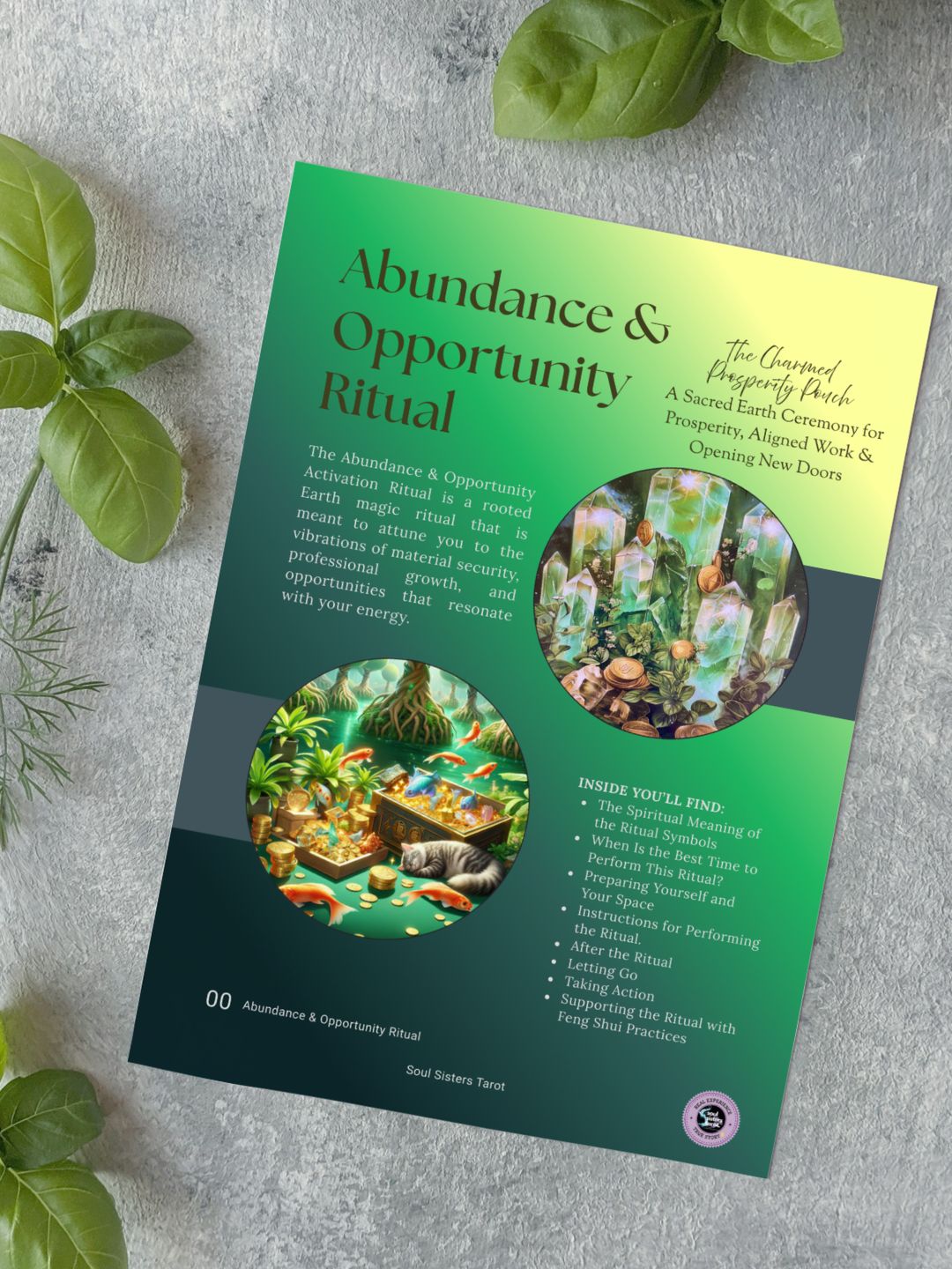 The Abundance & Opportunity Ritual: The Charmed Prosperity Pouch