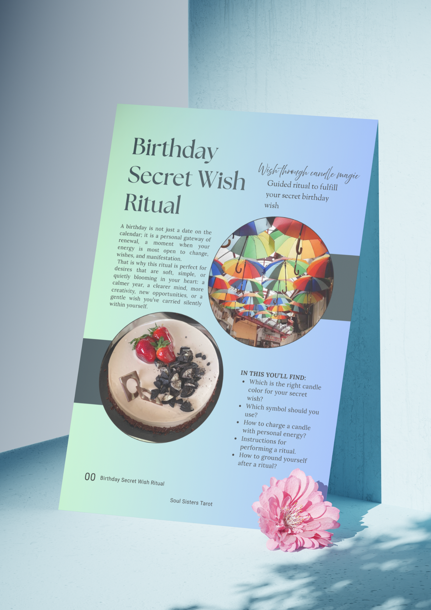 Birthday Rituals: Birthday Secret Wish Ritual – Illustrated PDF Guide