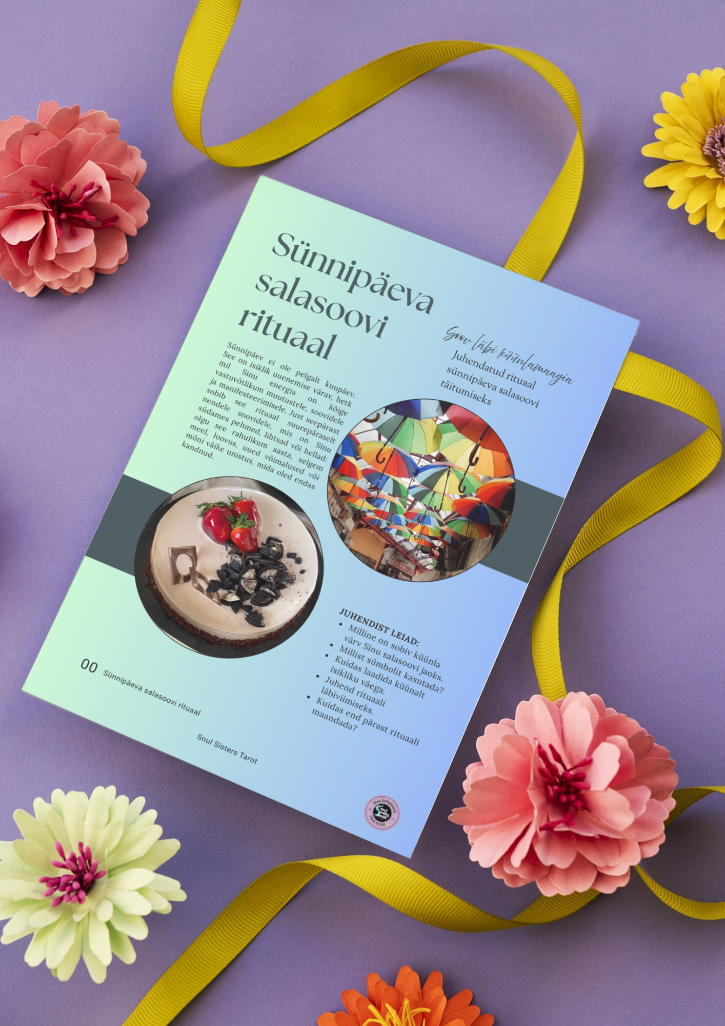 Sünnipäeva salasoovi rituaal - illustreeritud PDF