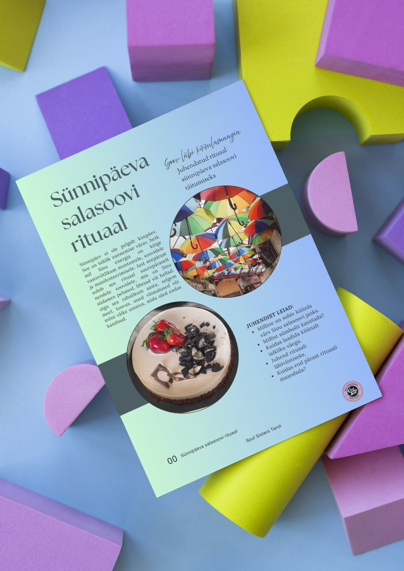 Sünnipäeva salasoovi rituaal - illustreeritud PDF